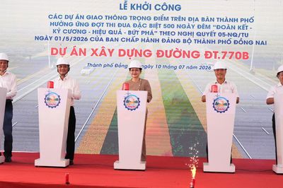 Đồng Nai khởi công 3 tuyến đường kết nối sân bay Long Thành
