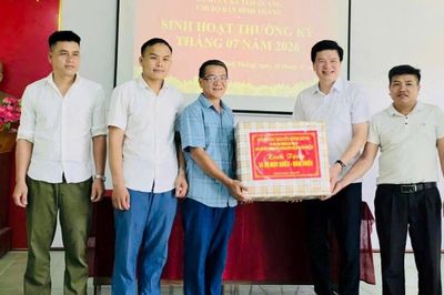 Phó Chủ tịch Thường trực Ủy ban MTTQ Việt Nam tỉnh thăm, làm việc tại xã Tam Quang