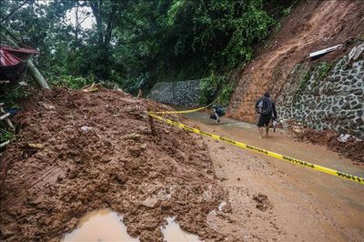 Philippines: Ít nhất 5 người thiệt mạng do lở đất liên quan đến bão Bavi
