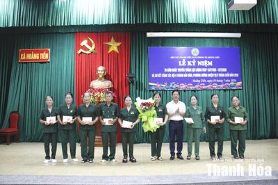 Hội Cựu TNXP xã Hoằng Tiến đẩy mạnh hoạt động nghĩa tình đồng đội, chăm lo, giúp đỡ hội viên