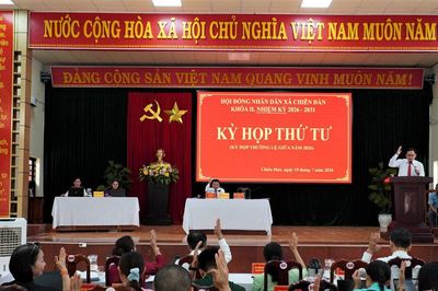 Xã Chiên Đàn thu ngân sách địa phương 6 tháng đầu năm 2026 đạt hơn 179 tỷ đồng