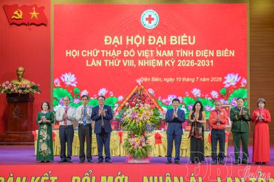 Đại hội Đại biểu Hội Chữ thập đỏ Việt Nam tỉnh Điện Biên lần thứ VIII, nhiệm kỳ 2026 –2031