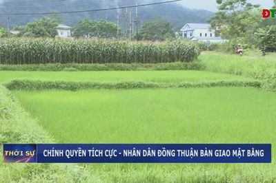 Chính quyền tích cực - nhân dân đồng thuận bàn giao mặt bằng