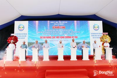 Đồng Nai khởi công Dự án Đầu tư nâng cấp, mở rộng đường ĐT.769