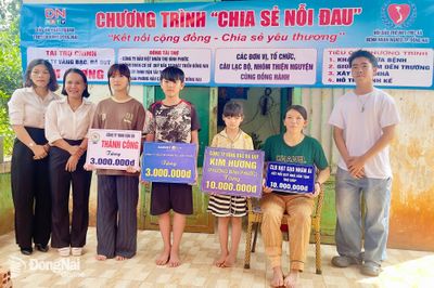 Hơn 170 triệu đồng thắp lên hy vọng cho 4 mẹ con ở Nghĩa Trung