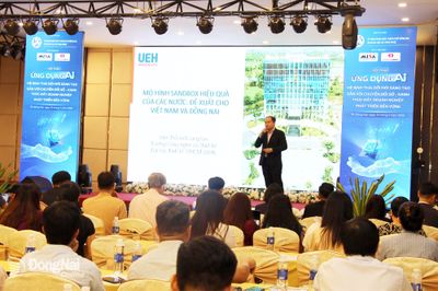 Thúc đẩy ứng dụng AI, đổi mới sáng tạo gắn với chuyển đổi số, phát triển bền vững