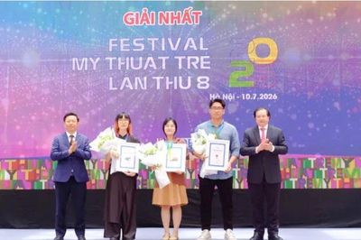Trao 31 giải thưởng, tôn vinh sáng tạo của họa sĩ, nhà điêu khắc trẻ