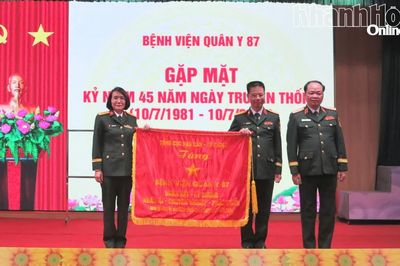 Bệnh viện Quân y 87 kỷ niệm 45 năm Ngày truyền thống