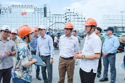 Phó Chủ tịch Thường trực UBND tỉnh Nguyễn Long Biên kiểm tra công tác chuẩn bị Festival Biển Khánh Hòa năm 2026