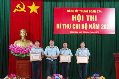 Trung đoàn 274, Sư đoàn Phòng không 377 tổ chức Hội thi bí thư chi bộ năm 2026