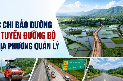 Mức chi bảo dưỡng các tuyến đường bộ do địa phương quản lý