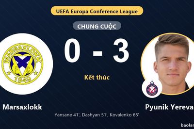 Marsaxlokk sụp đổ trước Pyunik Yerevan ở vòng loại Conference League