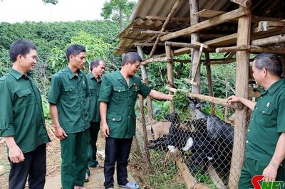 Phong trào làm kinh tế của CCB Mường Chanh