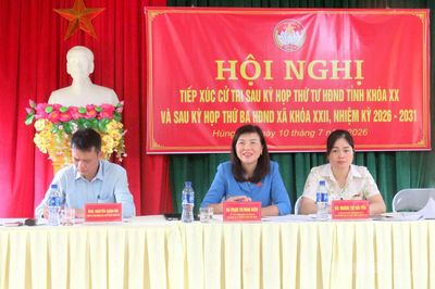 Đại biểu HĐND tỉnh tiếp xúc cử tri các địa phương