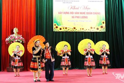 Trung tâm Văn hóa tỉnh xây dựng đội văn nghệ quần chúng ở cơ sở