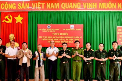 TP. Cần Thơ: Tuyên truyền bảo vệ an ninh, trật tự khu vực biên giới biển