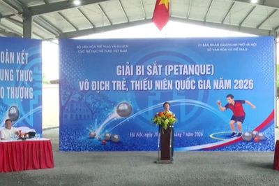 Khai mạc Giải Bi sắt vô địch trẻ, thiếu niên quốc gia 2026