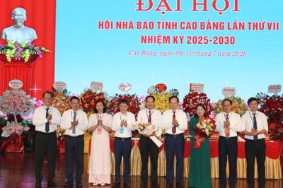 Đại hội Hội Nhà báo tỉnh lần thứ VII, nhiệm kỳ 2025 - 2030 thành công tốt đẹp