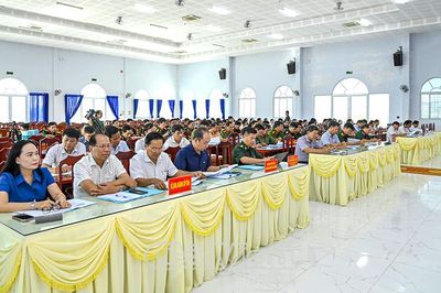 Triển khai ý định diễn tập chiến đấu phòng thủ phường Giá Rai năm 2026