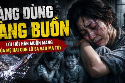 'Càng dùng càng buồn', lời hối hận muộn màng của mẹ hai con lỡ sa vào ma túy