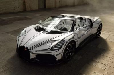 Ngắm nhìn Bugatti W16 Mistral Blanc Éternel với thiết kế sứ cao cấp độc đáo