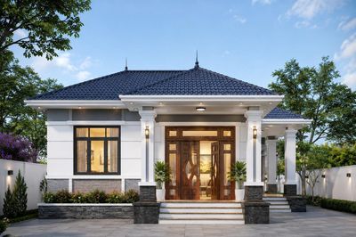 Xây nhà 1 tầng 120m² hết bao nhiêu tiền?