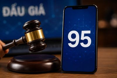Đấu giá đầu số 095: Thu về hơn 252 tỷ đồng, gấp 101 lần giá khởi điểm