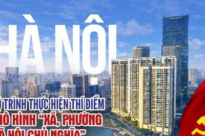 Hà Nội: Lộ trình thực hiện thí điểm mô hình 'xã, phường xã hội chủ nghĩa'