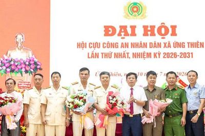 Thành lập Hội Cựu Công an nhân dân xã Ứng Thiên