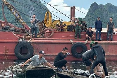 Tìm thấy nạn nhân cuối cùng trong vụ lật tàu trên biển Quảng Ninh