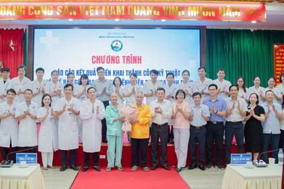 Bệnh viện Đa khoa Vĩnh Phúc lần đầu ghép tế bào gốc tạo máu tự thân