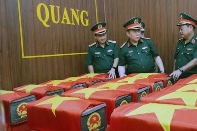TP.HCM: Phát hiện bộ tập thể hài cốt liệt sĩ tại Công viên Lê Thị Riêng