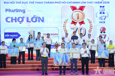 Đại hội Thể dục thể thao TP Hồ Chí Minh lần thứ I diễn ra sôi nổi, ý nghĩa