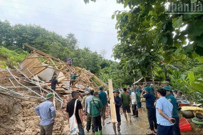 Thiên tai gây thiệt hại khá nặng về cơ sở hạ tầng ở tỉnh Sơn La