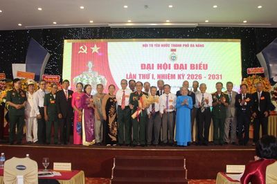 Ra mắt Ban Chấp hành Hội Tù yêu nước TP Đà Nẵng