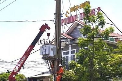 Lịch cúp điện Thành phố Huế hôm nay ngày 12/7/2026
