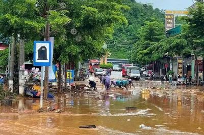 Mưa lớn gây sạt lở, ngập úng tại Sơn La