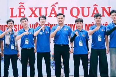 Đoàn viên, sinh viên Huế tình nguyện hè tại vùng biên, vùng khó khăn