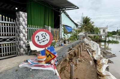 Dọc những dòng sông đang 'ăn đất' ở Đồng bằng sông Cửu Long (Kỳ 1)