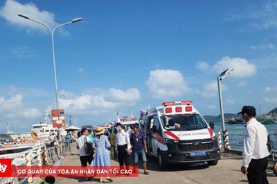 Hoàn tất công tác cứu hộ vụ lật ca nô tại Phú Quốc
