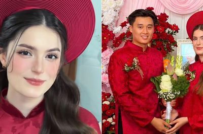 Chàng trai Cần Thơ cưới vợ Đức, quan khách tấm tắc khen nhan sắc cô dâu