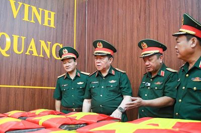 Đại tướng Nguyễn Trọng Nghĩa: Tìm hài cốt liệt sĩ phải làm bằng cả trái tim