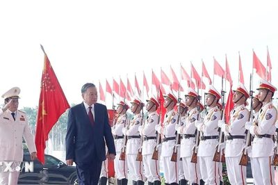 Tổng Bí thư, Chủ tịch nước Tô Lâm dự Lễ kỷ niệm 80 năm Ngày truyền thống lực lượng An ninh nhân dân