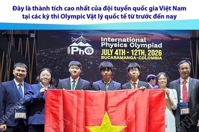 Kỳ thi Olympic Vật lý Quốc tế: Việt Nam lọt top 7 đội có thành tích cao nhất