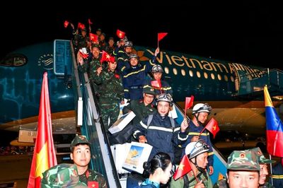 Đoàn Việt Nam hoàn thành nhiệm vụ hỗ trợ nhân đạo tại Venezuela