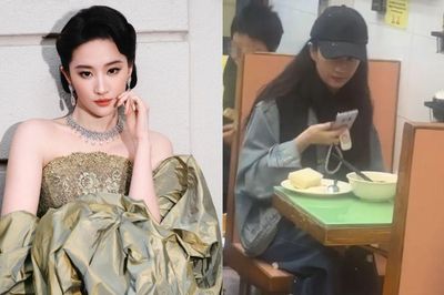 Nhan sắc thật của Lưu Diệc Phi ở chốn đông người gây chú ý