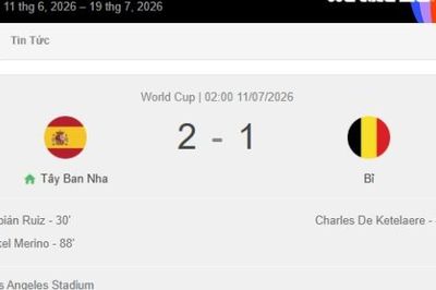 Thắng Bỉ 2-1, Tây Ban Nha gặp Pháp ở bán kết World Cup 2026
