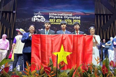 Học sinh Trường THPT Chuyên Lam Sơn giành Huy chương Bạc tại Kỳ thi Olympic Vật lí quốc tế lần thứ 56