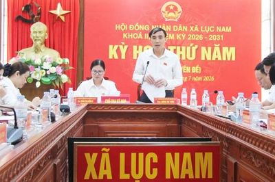 HĐND xã Lục Nam thông qua chủ trương thành lập phường Lục Nam