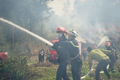 Thực tập phòng cháy, chữa cháy rừng tại lâm phận xã Hòa Vang